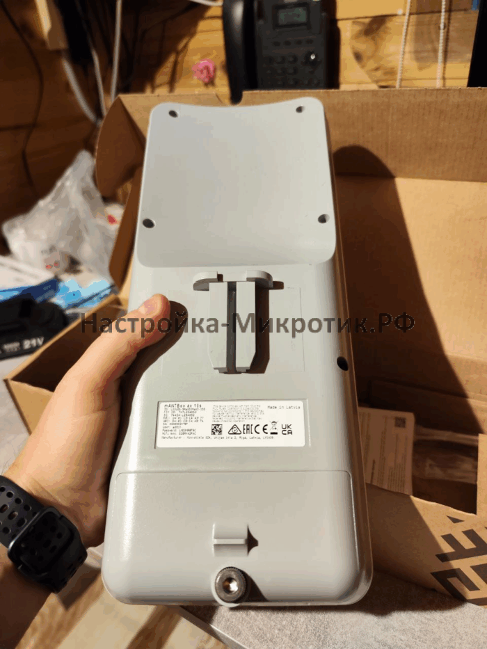 Обзор настройка mANTBox ax 15s 4 Обратная сторона mANTBox ax 15s