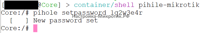Установка Pi-hole в контейнере