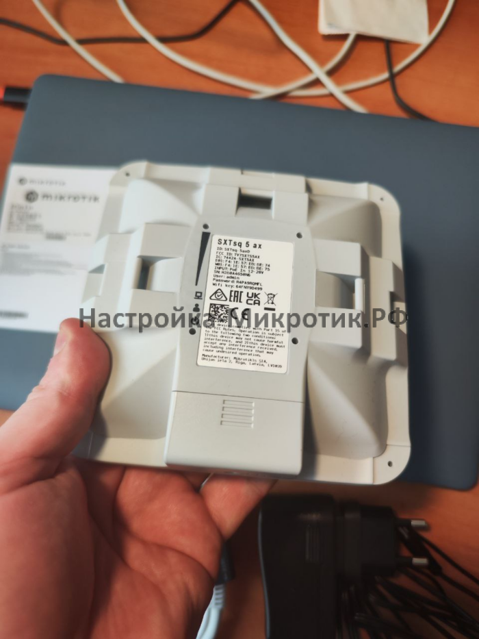 Обзор настройка SXTsq 5 ax 3 SXTsq 5 ax сзади