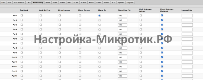 Подробно описано на help.mikrotik.com
