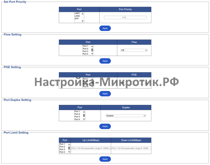 Дешевый управляемый PoE коммутатор 11 Дешевый управляемый PoE коммутатор